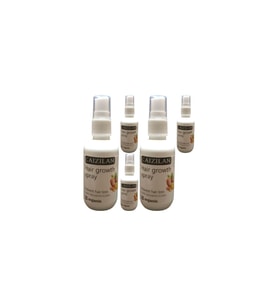 Hair Growth Spray 5 Adet Zencefil Özlü Saç Boyutu İçin Sprey 50 ml