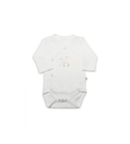 Bistyle Kruvaze Body Uzun Kol Welcome Baby Duck 17108 Sarı