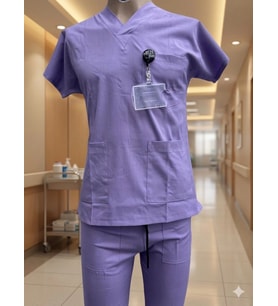 DOKTOR HEMŞİRE SCRUBS ÜNİFORMA LİGRALI