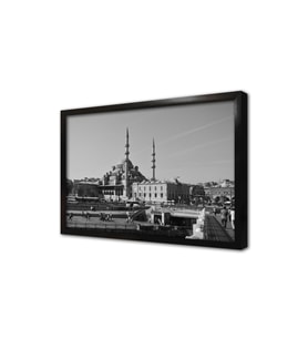 İstanbul Yeni Cami Çerçeveli Cam Tablo