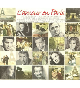 (Plak Değildir CD dir) CD L'amour En Paris Açılmamış Jelatininde CD (Karışık)
