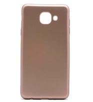 Samsung Galaxy J7 Max Kılıf Soft Mat Premier Case (Gold)