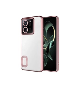 Xiaomi Mi 13T Pro Uyumlu Kılıf Kamera Korumalı Logo Gösteren Zore Omega Kapak