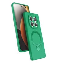 Newface Xiaomi Redmi Note 15 Pro 4G Regal Magsafe Standlı Kapak - Yeşil
