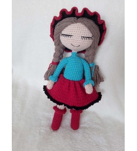 Ceylan Bebek Amigurumi Organik Oyuncak