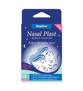 Stopever Nasal Plast Burun Plasteri Normal 10 Lu