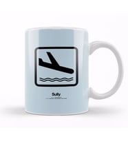 Sully Movie Silhouette Kupa Bardak Porselen
