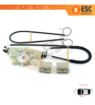 VW Touareg MK1 7L Porsche Cayenne 9PA 955 957 2002-2010 7L0837461 İçin Ön Sol Cam Kriko Tamir Seti