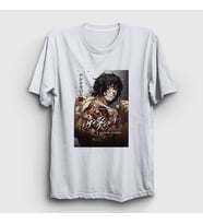 Presmono Unisex Beyaz Ohma Tokita V3 Anime Kengan Ashura T-Shirt 318200tt (Beyaz)