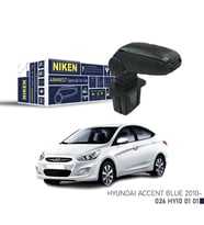 Niken Hyundai Accent Blue 2010+Sonrası Araca Özel Kol Dayama Siyah