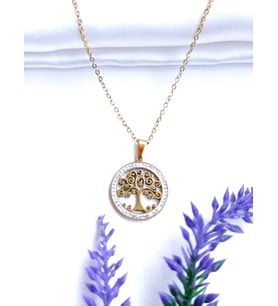 ✨ Yaşam Ağacı Kolyesi – Zarif ve Anlamlı Tasarım ✨ (Gold)