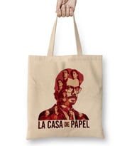 La Casa De Papel El Profesor Red Version Bez Çanta Uzun Saplı