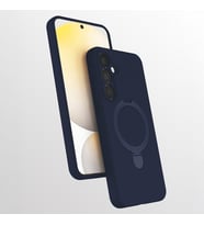Samsung Galaxy A17 Uyumlu Kılıf M-safe Şarj Özellikli Standlı Zore Samara Kapak