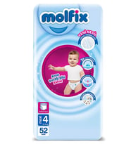 Molfix Külot Bez 4 Beden Süper Fırsat Paketi 52 Adet - Standart