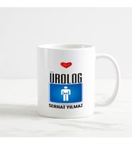 Ürolog Kupa Bardak (1. Tasarım) (Beyaz)