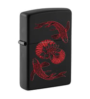 Zippo 218 Koi Design In Red Çakmak - 49922-127428