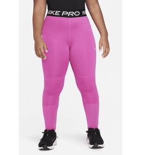 Nike Pro Genç Çocuk Kız Taytı Büyük Beden Pembe