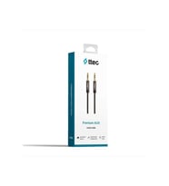 Ttec 2AK01 Stereo Premium Aux Ses Kablosu 3.5 mm 1 m - Siyah
