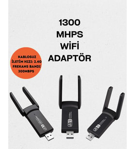 Realtek Chipsetli 5g Destekli Yüksek Hızlı Ağ Adaptörü