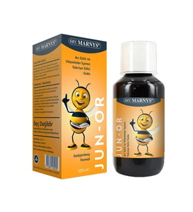 Marnys Junor Arı Sütü ve Multivitamin Şurup 125 ml