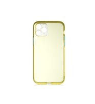 Apple iPhone 11 Pro Max Uyumlu Kılıf Zore Bistro Kapak (Sarı)