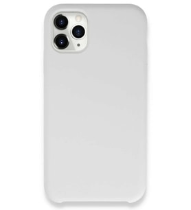 iPhone 11 Pro Max Kılıf Lansman Legant Silikon - Beyaz