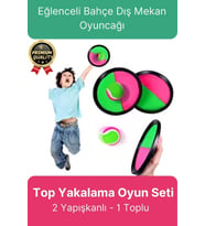 Premium Eğlenceli Bahçe Yumuşak Cırtlı At Tut Yakala Cash Ball 2 Yapışkanlı 1 Toplu Oyun Seti 20 Cm