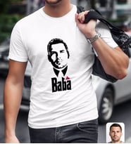BK Gift Kişiye Özel Godfather Baba Tasarımlı Beyaz T-Shirt-13