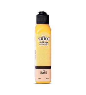 Artdeco Akrilik Boya 140 ML Koyu Sarı 070R-3602