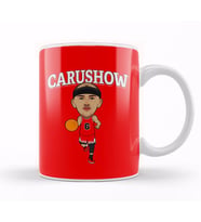 Alex Caruso Carushow Kupa Bardak Porselen