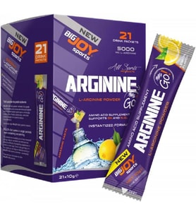 BigJoy Sports Arginine Go Limonlu 21 Adet