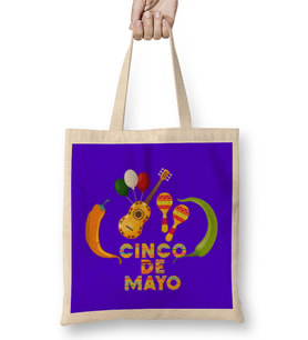 Cinco De Mayo 2021 Bez Çanta Uzun Saplı