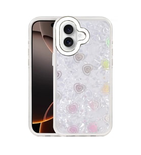 İphone 16 Lumi Desenli Kapak - Beyaz