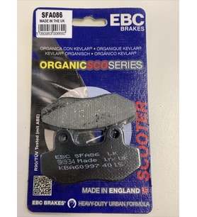 Ebc Sfa086 2002-2015 Hyosung RT 125 Uyumlu Ön Fren Balatası Organik Balata