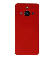Realme 11 Pro Kılıf Nano İçi Kadife Silikon - Kırmızı