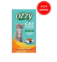 Ozzy Tavuklu Yavru Kedi Maması 1 Kg AÇIK