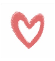 Kalp Sticker Duvar Sticker 20x20 CM