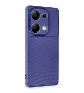 Note 13 Pro 4g Kılıf Auto Fus Karbon Kapak - Lacivert