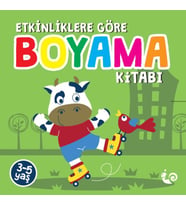 Etkinliklere Göre Boyama Kitabı - Yeşil