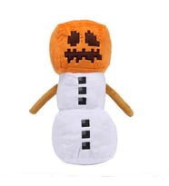 Minecraft Pumpkin Snow Golem Bal Kabağı Peluş Oyuncak 20 CM (Turuncu)