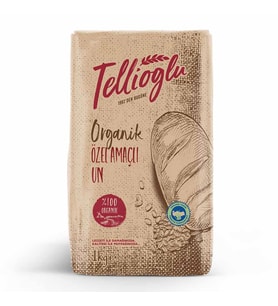 Tellioğlu Organik Özel Amaçlı Un 1 Kg