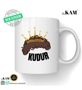 Kudur Baskılı Kupa Bardak