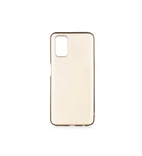 Oppo A52 Uyumlu Kılıf Zore Premier Silikon Kapak (Gold)