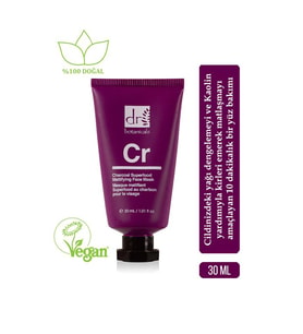 Dr. Botanicals Kömürlü Besleyici Ve Matlaştırıcı Yüz Maskesi 30 Ml