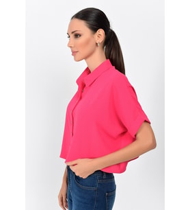 9363058 Sunshine Kısa Salash Gömlek FUSYA (Fuşya)