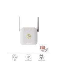 WR-25 Beyaz Wifi Sinyal Yakınlaştırıcı Güçlendirici Router 300Mbps