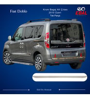 Fiat Doblo Krom Bagaj Alt Çıtası 2010 Üzeri P. Çelik