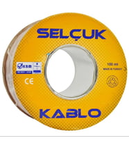 Selçuk 2x0,75 mm Hoparlör Kablosu ŞEFFAF (Metal)