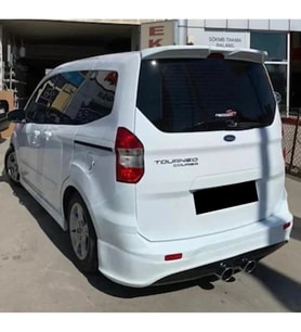 Ford Tourneo Courier R32 Arka Ek Karlık Mat Siyah Plastik