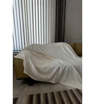 Sofline Kadife Şönil Koltuk Örtüsü, Kaymaz Kanepe Örtüsü, Koltuk Şalı (180 x 220cm)